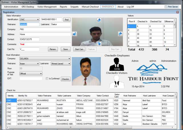 Visitor Management System